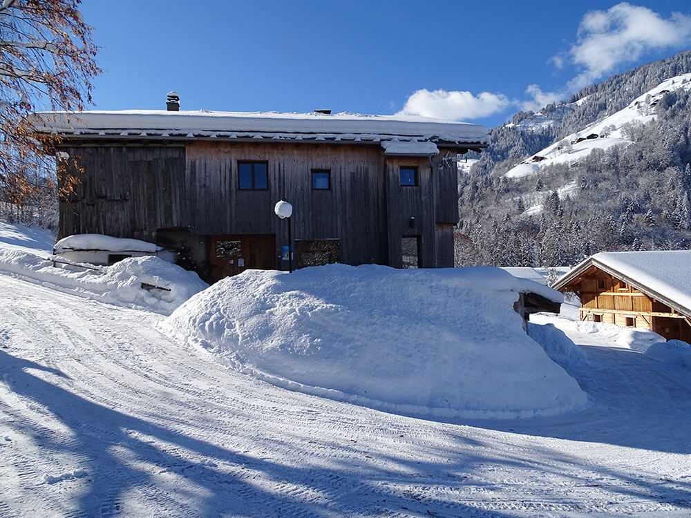 La Grange de mon Père en hiver
