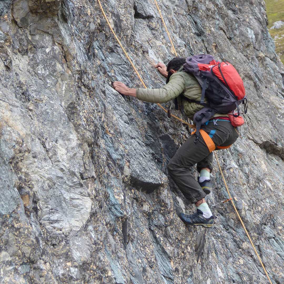 Escalade dans le Beaufortain